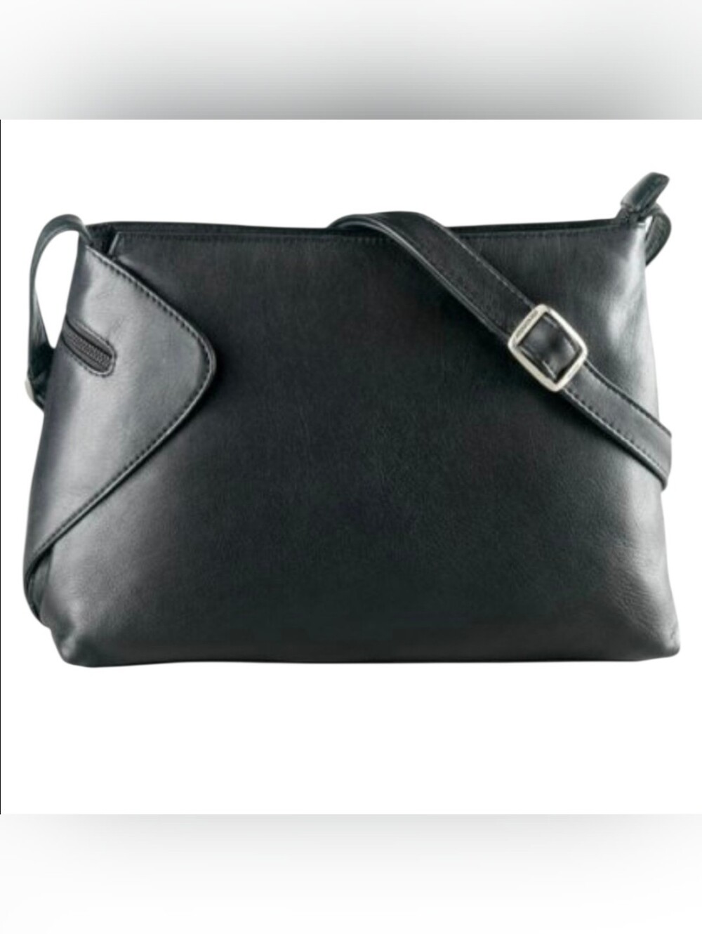 Derek Alexander ($385) EW Top Zip with Gusset Detail